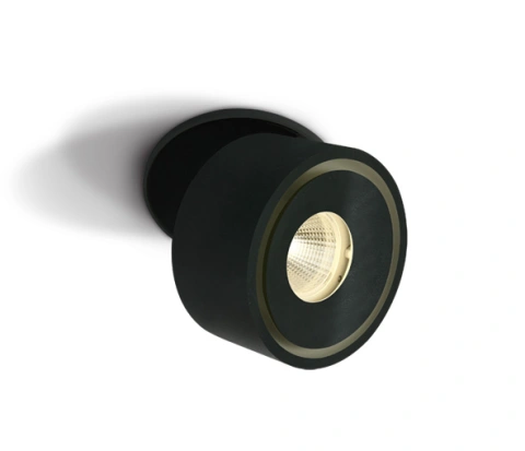Atria LED 8W, 600lm, 3000K, 230V, IP20, 25°, negru