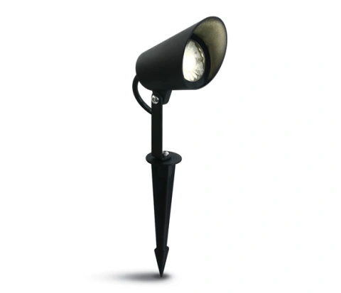 Gill-S LED 8W, 520lm, 3000K, 24VDC, IP65, 38°, negru
