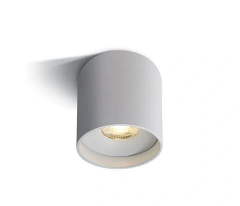Aludra-S LED 8W, 520lm, 3000K, 230V, IP20, 38°, alb