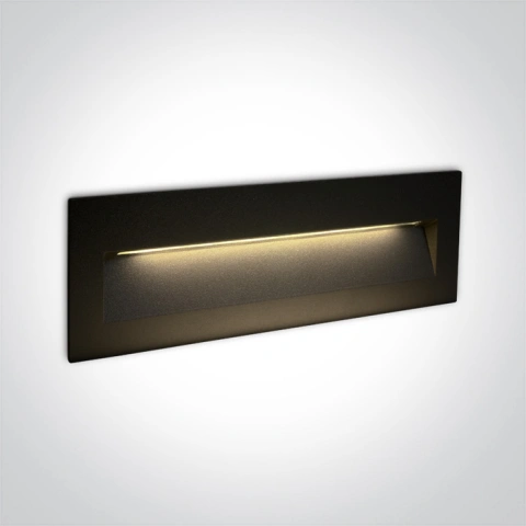 Moon S LED 6W, 550lm, 3000K, 100-240V, IP65, negru