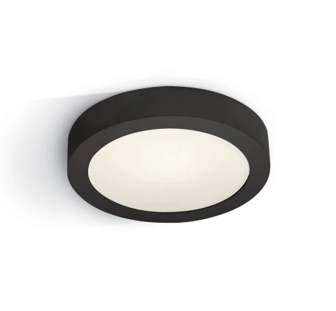 Plano Roand LED Plafo 16W, 1118lm, 4000K, 230V, IP40,negru