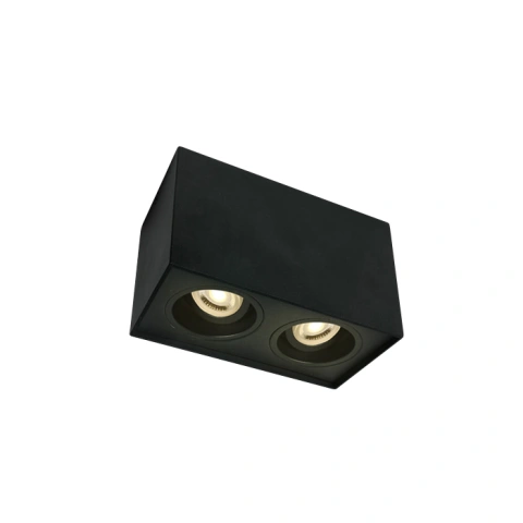 Miko Square A GU10 2x10W 220-240V IP20 negru