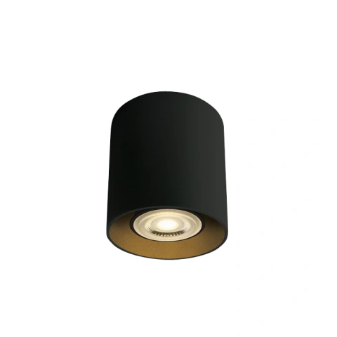 Miko Round F GU10 10W 220-240V IP20 negru