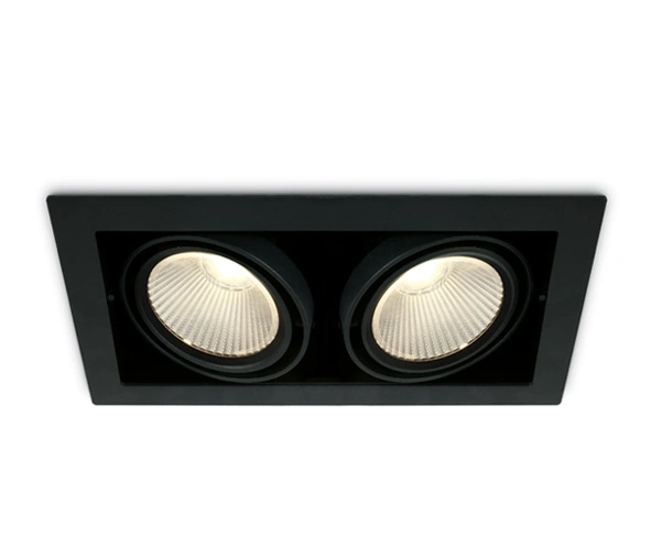 Krona-L/A2 2x30W 2x2700lm 4000K 38° 220-240V IP20 negru