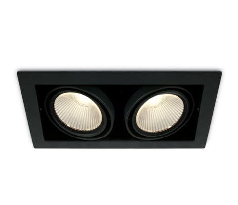 Krona-L/A2 2x30W 2x2700lm 4000K 38° 220-240V IP20 negru
