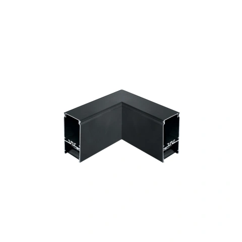 Profile conector ptr.Linear A, B, BU, 90° negru