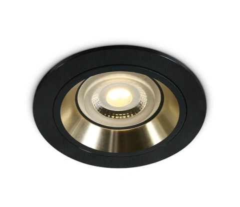 Raul GU10 50W 220-240V IP20 negru-gold