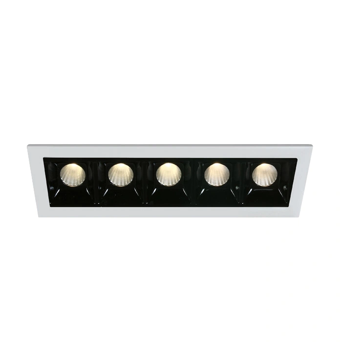 Nate LED 5x160lm 3000K 30° 700mA Dim IP20 alb