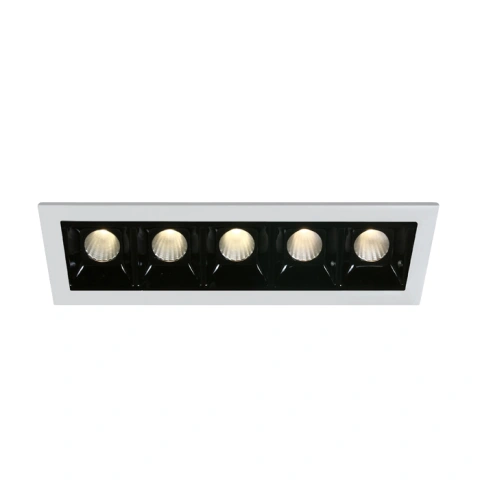 Nate LED 5x160lm 3000K 30° 700mA Dim IP20 alb