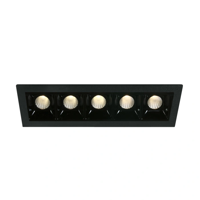 Nate LED 5x160lm 3000K 30° 700mA Dim IP20 negru