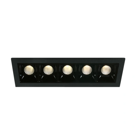 Nate LED 5x160lm 3000K 30° 700mA Dim IP20 negru