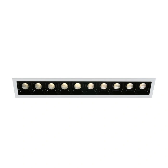 Nate LED 9x160lm 3000K 30° 700mA Dim IP20 alb