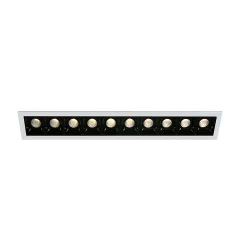 Nate LED 9x160lm 3000K 30° 700mA Dim IP20 alb