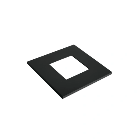 Cover plate Cave Q LED negru