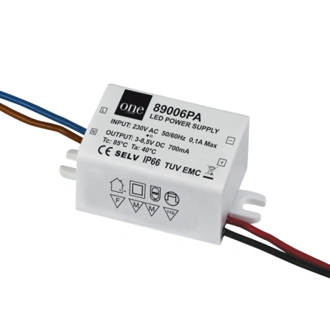 LED driver 700mA 2-6W LED IP66 230V