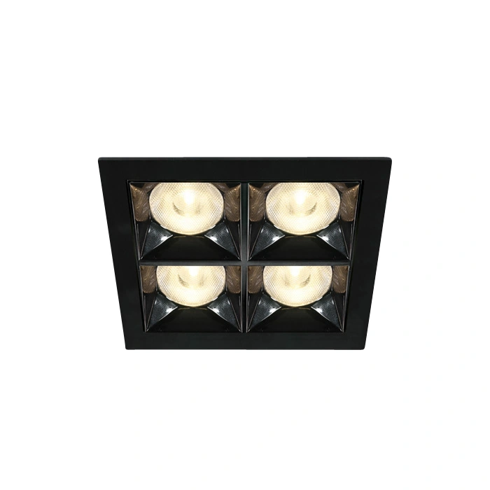 Tekla LED 16W 1280lm 3000K 38° 220-240V IP20 negru