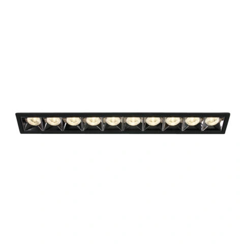 Rezo LED 40W 3200lm 3000K 38° 220-240V IP20 negru