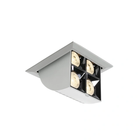 Troja Q LED 16W 1280lm 3000K 38° 220-240V IP20 alb