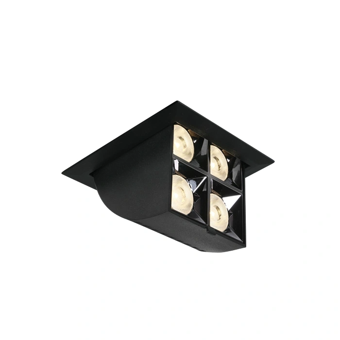 Troja Q LED 16W 1280lm 3000K 38° 220-240V IP20 negru