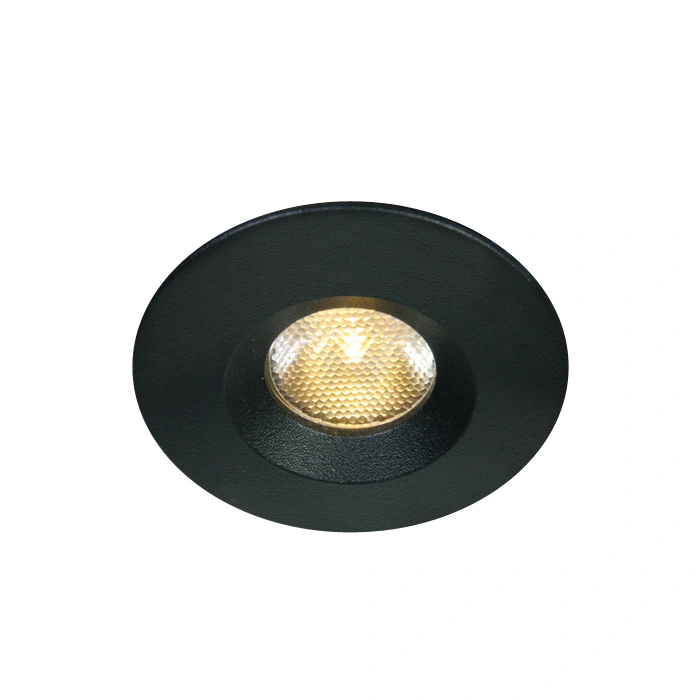 Burgio 3W 270lm 3000K 30° 700mA Ra90 IP65 dim negru