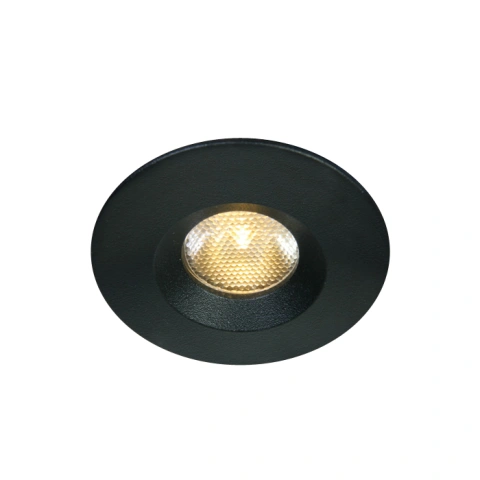 Burgio 3W 270lm 3000K 30° 700mA Ra90 IP65 dim negru