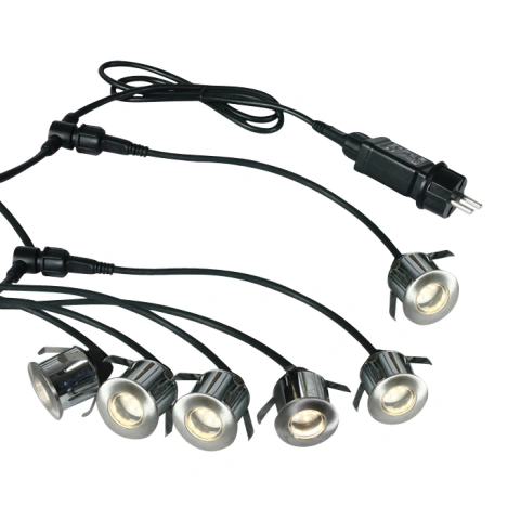 Octo 6x0,5W 40/LEDlm 3000K 230V IP67 otel inoxidabil