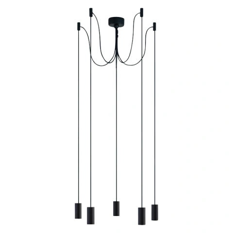 Burgos L 5x20W 230V E27 IP20 negru