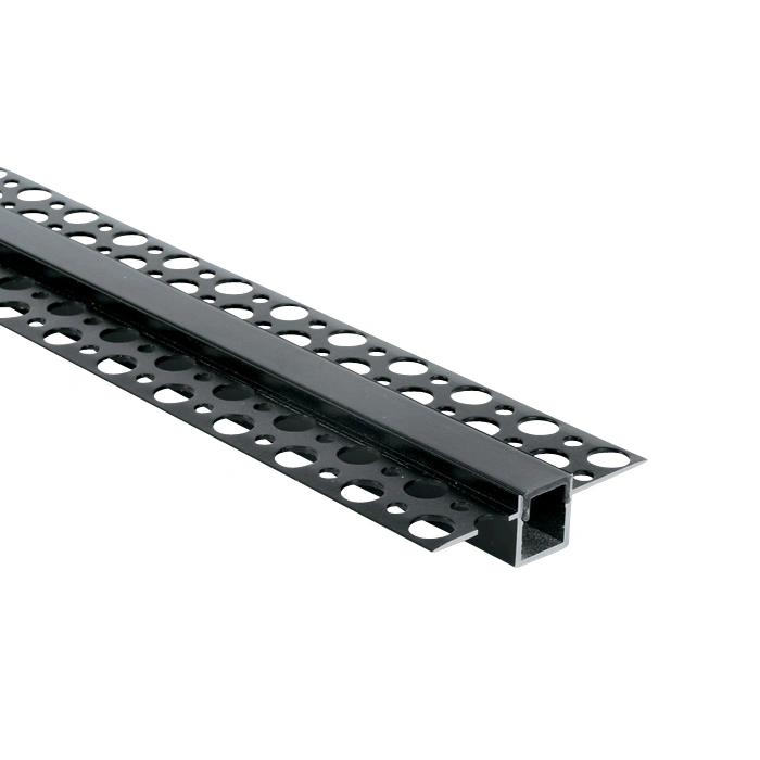 LED trimless profil aluminiu + PC diffuser negru 2m