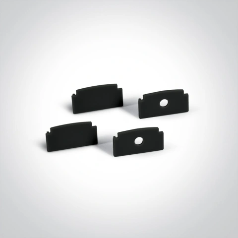 LED trimless profil aluminiu + PC diffuser negru 2m_1
