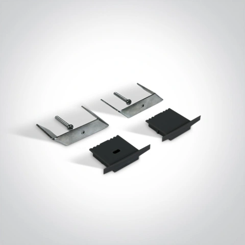 LED profil aluminiu incastrat + PC diffuser negru 2m_1