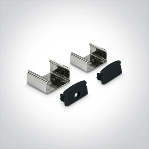 LED profil aparent aluminiu + difuzor PC negru 2m_1