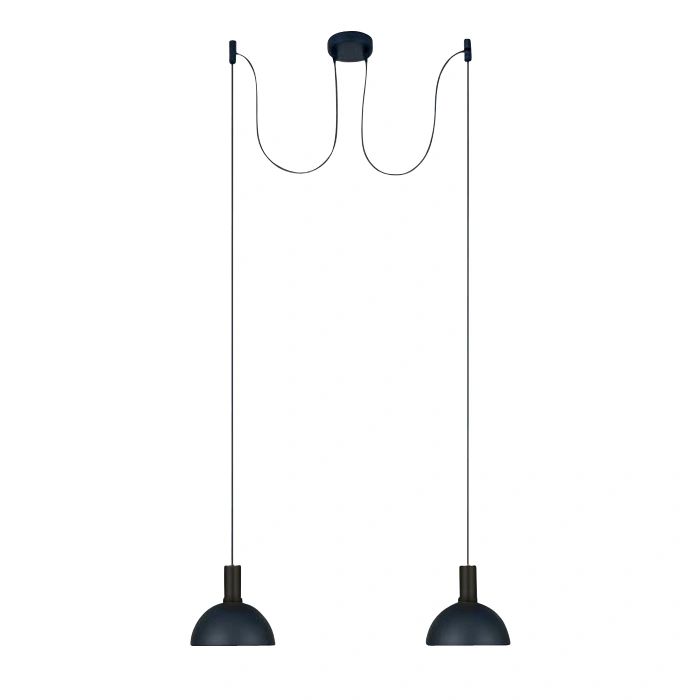 Bela Alto S cil suspendat 2x10W 100-240V E27 IP20 negru