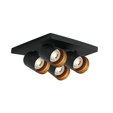 Acrux 4x10W 100-240V GU10 IP20 negru