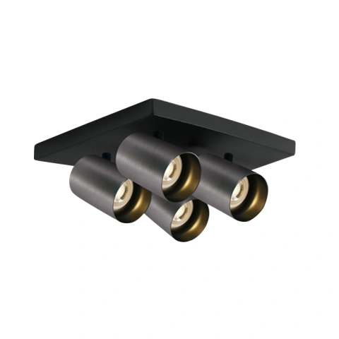 Acrux 4x10W 100-240V GU10 IP20 metal gri