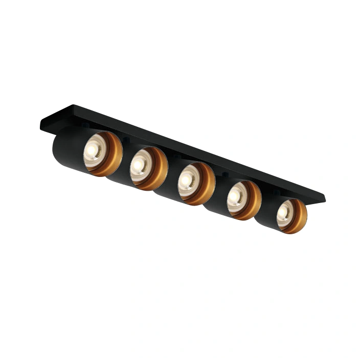 Acrux 5x10W 100-240V GU10 IP20 negru