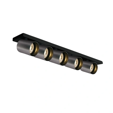 Acrux 5x10W 100-240V GU10 IP20 metal gri