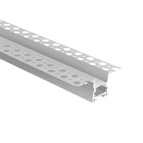 Profil aluminiu încastrat 7903TR/W cu PC capac opal 2m wh