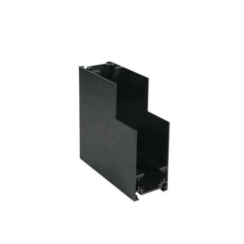 Conector mecanic 90° perete la perete (in) negru