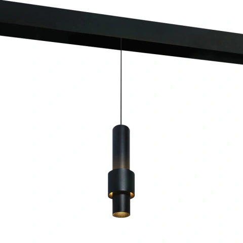TUBE PL LED 7W 490lm 930 IP20 48VDC 10°/38° negru