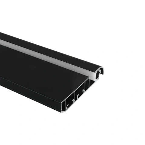 Profil de perete aluminiu 7916A/AL cu PC capac opal 2m