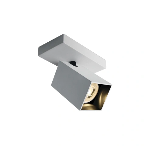 ACRUX-SQ 10W GU10 IP20 alb cu reflector negru