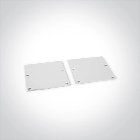 Profil Alu + capac opal PC, capace, pentru benzi de 45 mm 2m_1