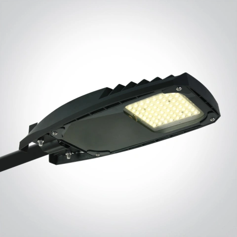 Black LED 50W 6800lm 3000K 100-240V IP66 IK08 negru