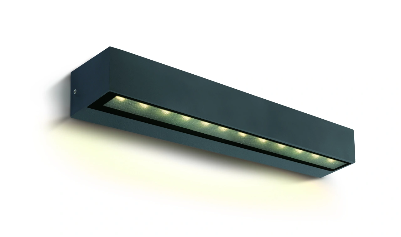 Mimoza LED 9W 540lm 3000K IP65 IK07 230V antracit
