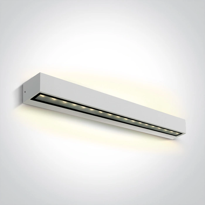 Mimoza LED 2x13W 1560lm 3000K IP65 IK07 230V alb