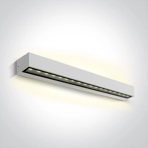 Mimoza LED 2x13W 1560lm 3000K IP65 IK07 230V alb