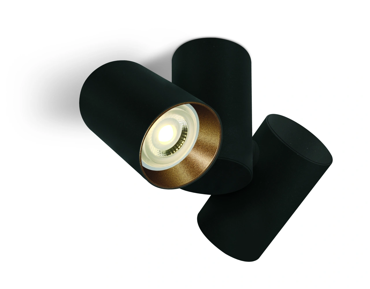 Finno DL 2x10W GU10 MR16 IP20 100-240V negru