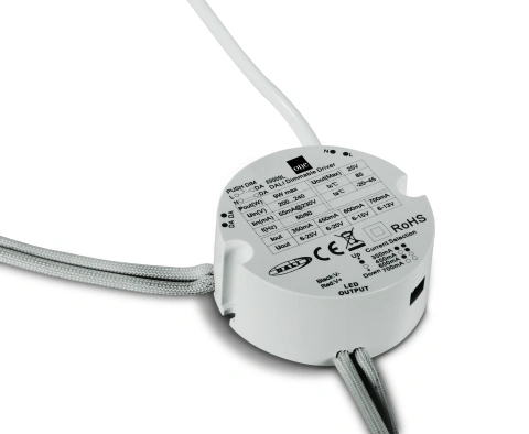 LED Driver 2,1-9,1W 350-700mA IP20 DALI & Push to DIM 230V