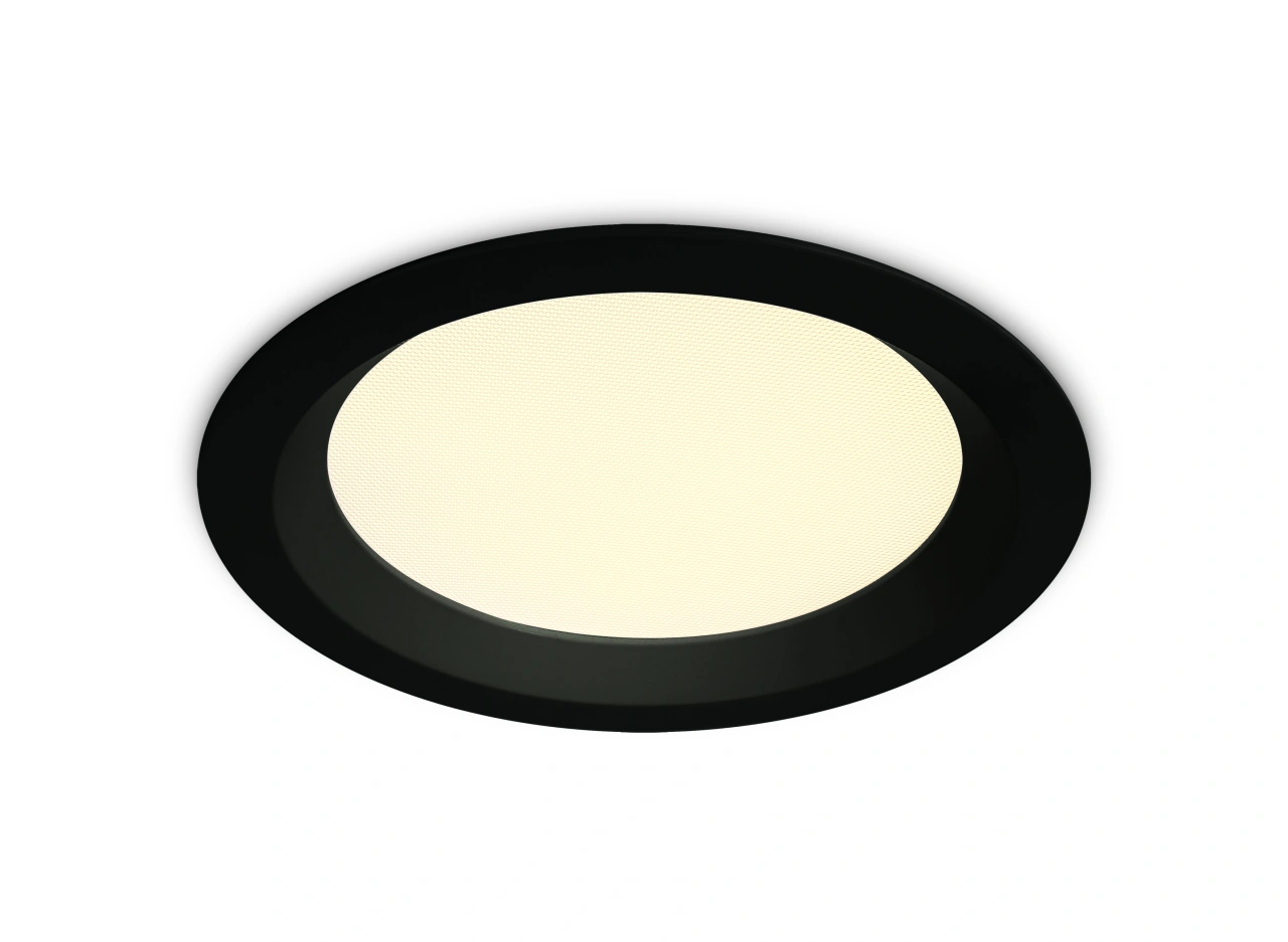 Lecce LED 20W 1500lm 3K-4K-6K UGR<19 230V IP44 negru