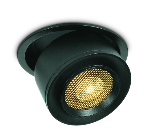 Weza LED 15W 1500lm 3000K CRI90 15-45° IP20 230V negru